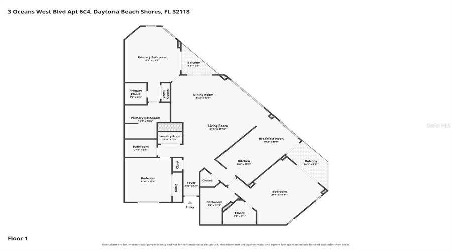 Approximate Floorplan