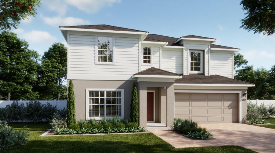 Front Exterior Rendering