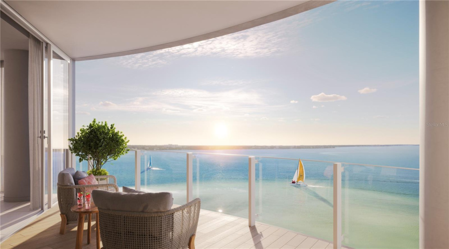View From The Balcony - To Be Built