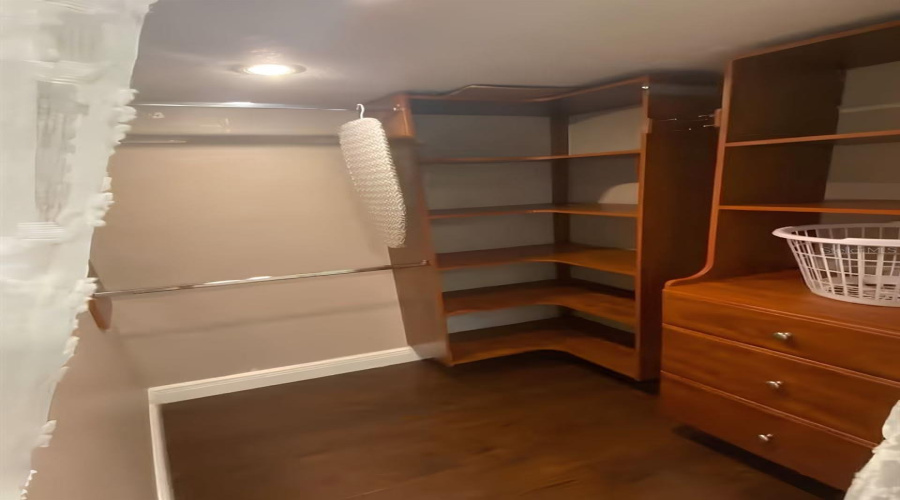Guest Suite Bedroom Walk-In Closet