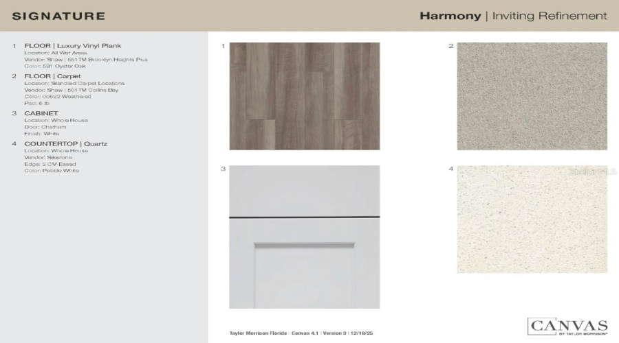 6529 Equinox Lane - Design Selections - This Home Is Currently Under Construction - Selections Are Subject To Change