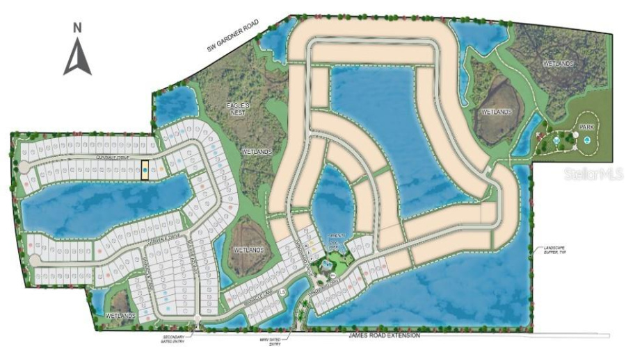 5372 Gunwale Drive Site Map