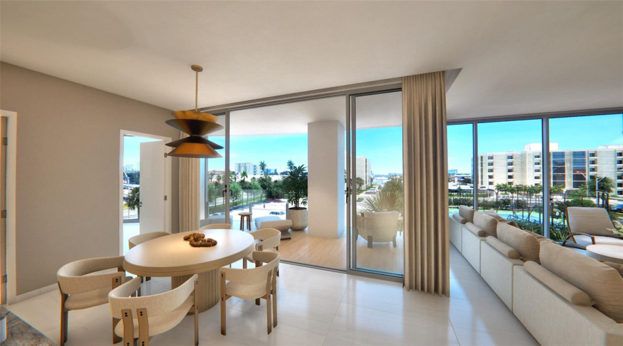 Dining Area/Terrace/Living- To Be Built