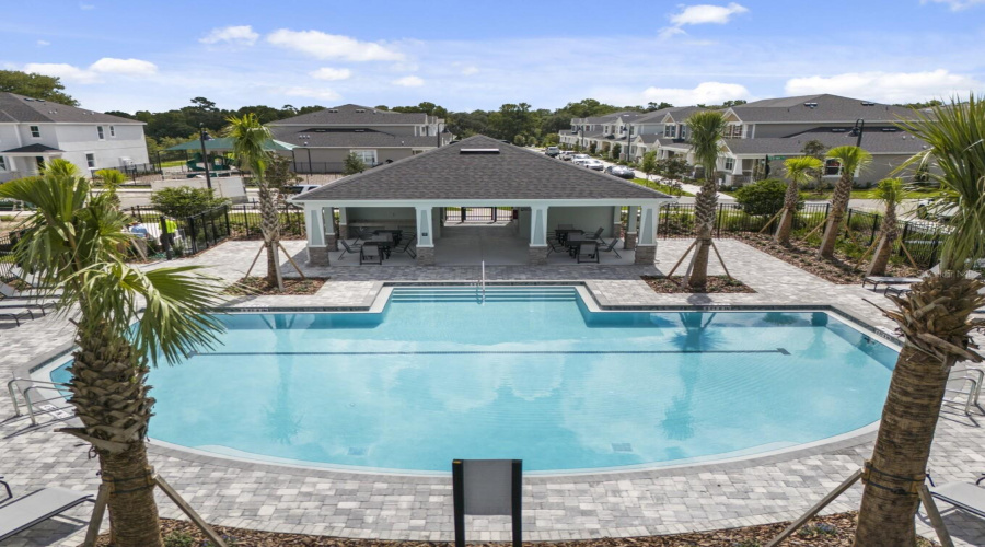 Community Pool (Aerial View)