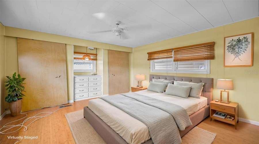Virtually Staged 2Nd Bedroom