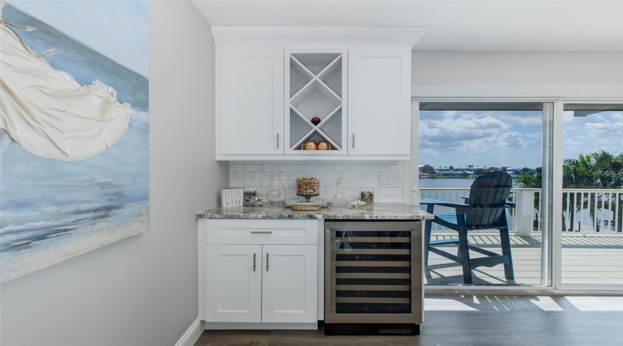 Built In Wine Bar