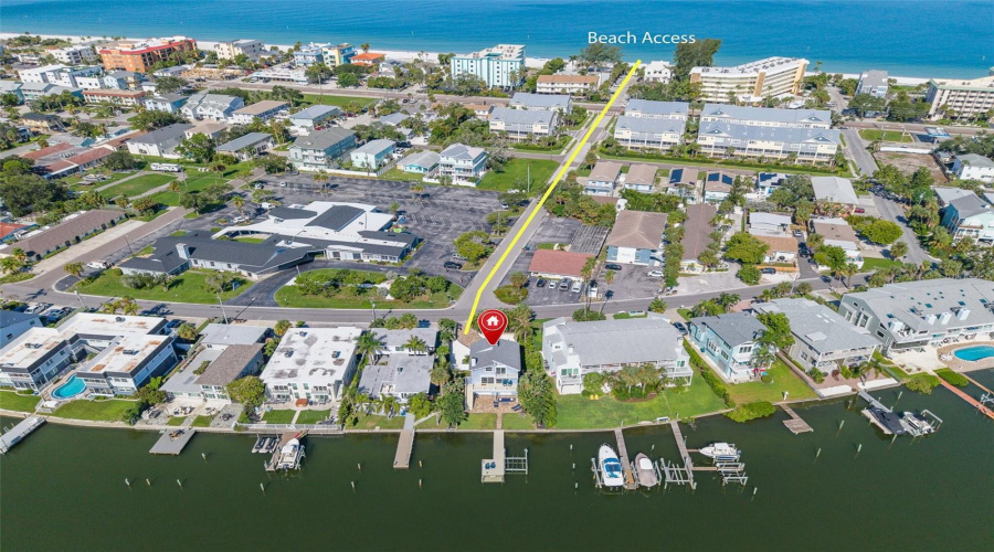 Easy Access To Indian Rocks Beach