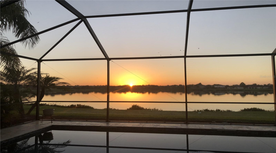 Sunrise On The Lanai
