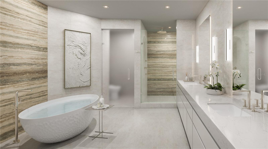 Primary Bath - To Be Built