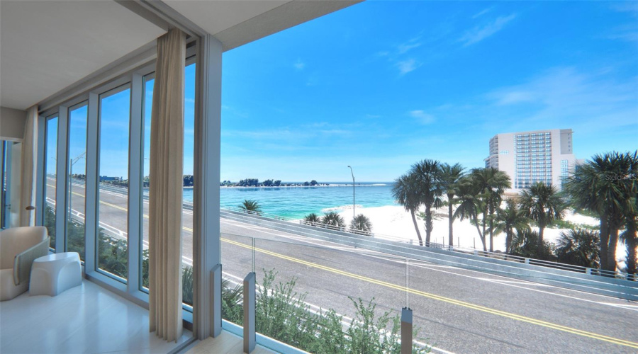 View From The Balcony - To Be Built