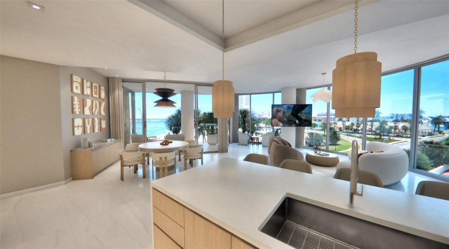 View From Kitchen - To Be Built