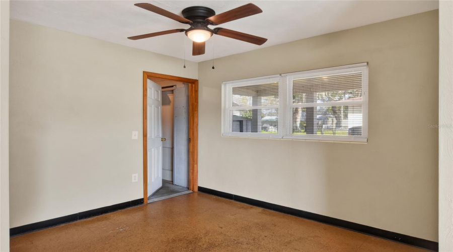 Dining Area And Open Door To The Laundry Room