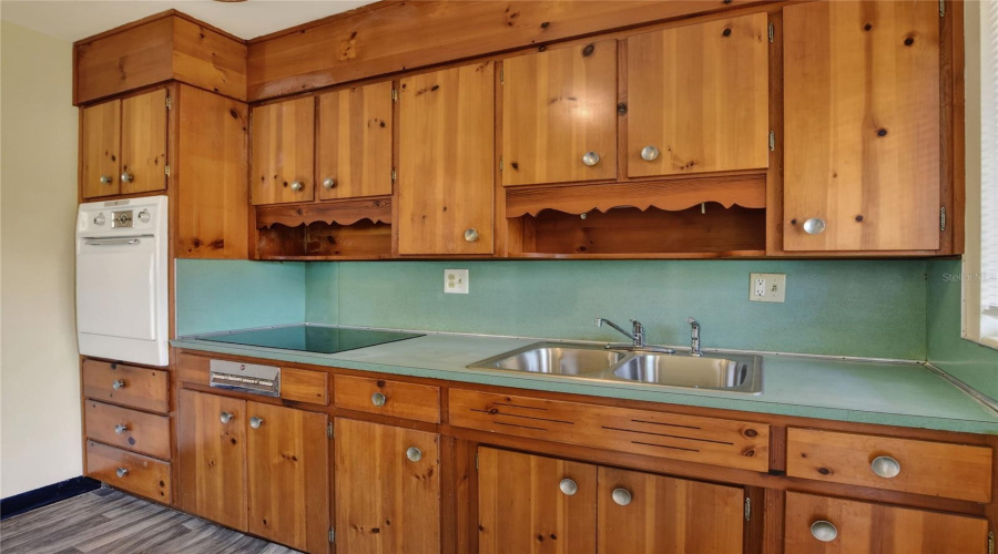 Kitchen With New Cook Top