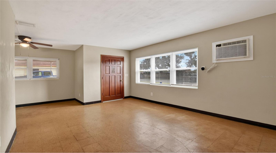Living Room And The Dining Area