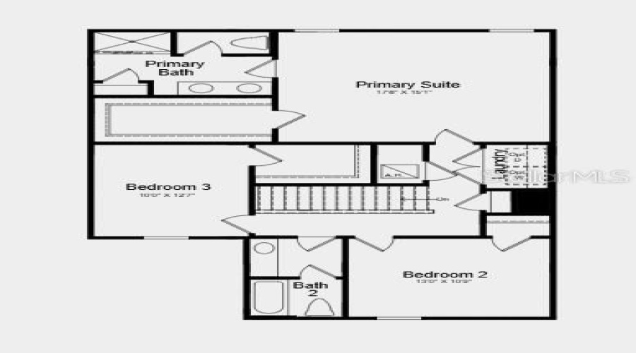 Second Floor Plan -  Additional Highlights Include: Window Blinds Throughout The Whole House, Extended Lvp Flooring On The First Floor, And All Appliances Included