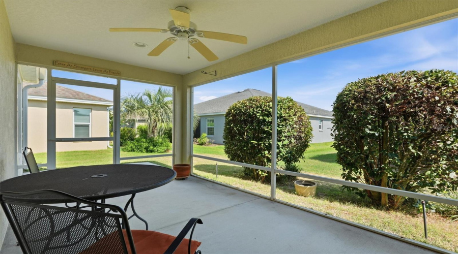 Enclosed Screen Lanai