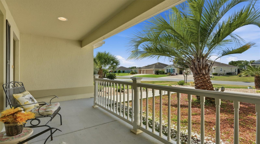 Front Porch Facing North