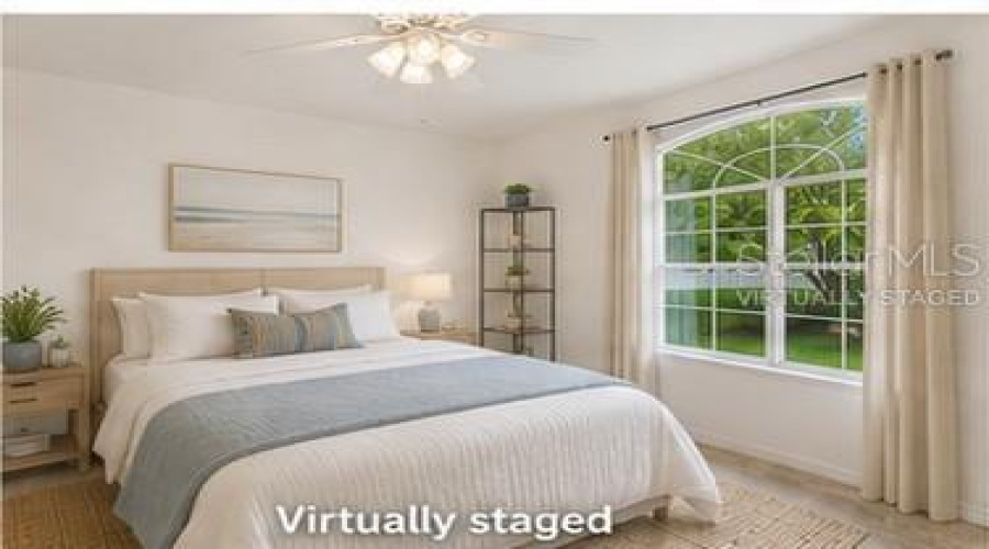 Virtually Staged Guest Bed 1