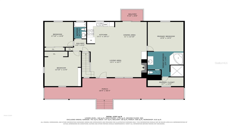 Titusville, Florida 32780, 4 Bedroom Bedrooms, ,4 Bathroombathrooms,Residential,For Sale,Barna,0,Mfro6429778