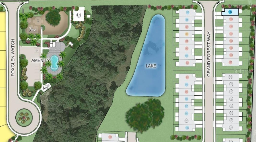 7150 Grand Forest Way Site Map