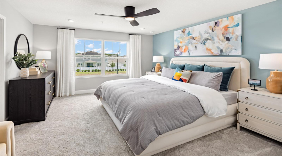 Gardenia Reserve Catalina Ii Model Primary Bedroom