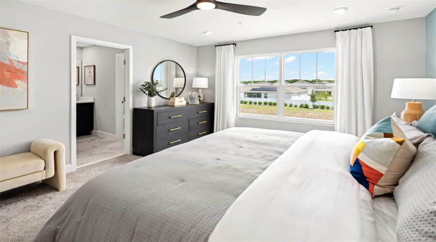 Gardenia Reserve Catalina Ii Model Primary Bedroom