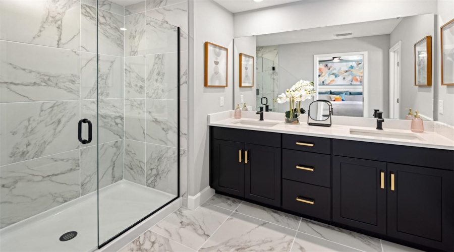 Gardenia Reserve Catalina Ii Model Primary Bathroom