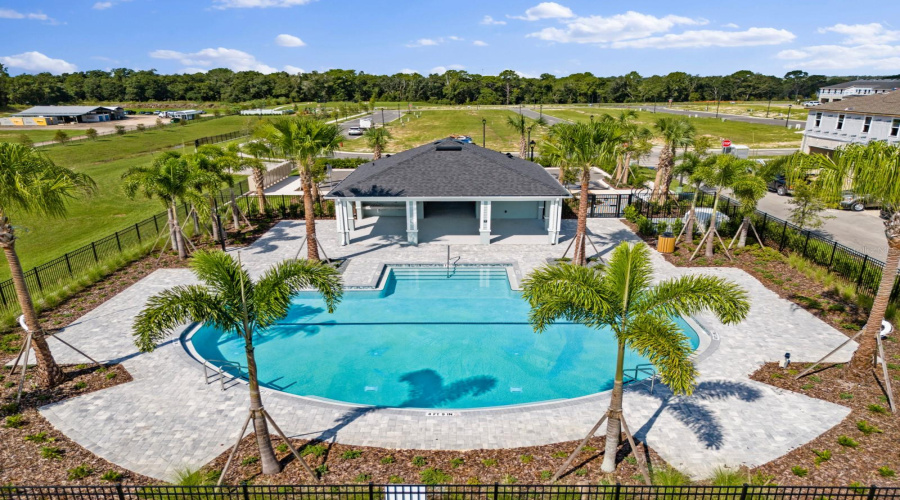 Gardenia Reserve Community Pool (Aerial View)