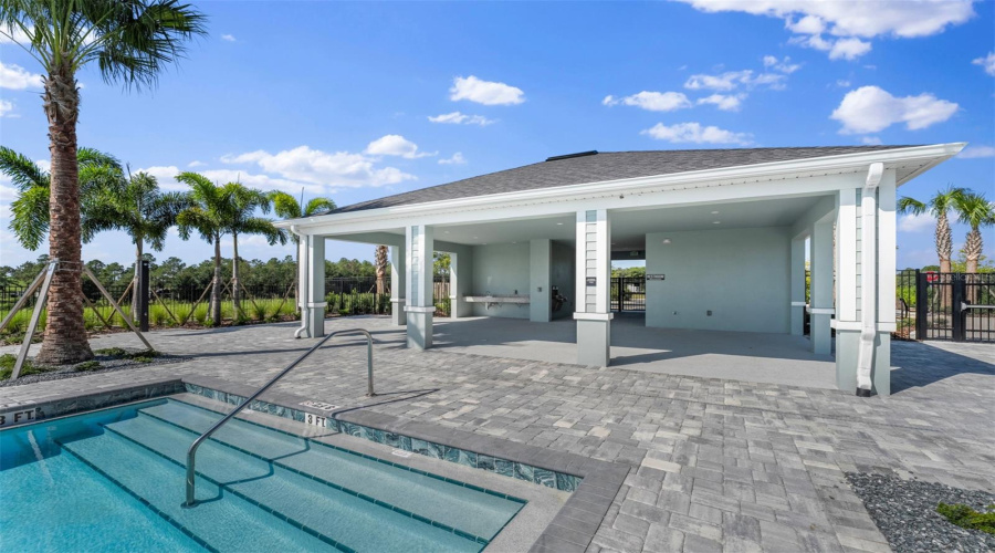 Gardenia Reserve Community Pool House Back