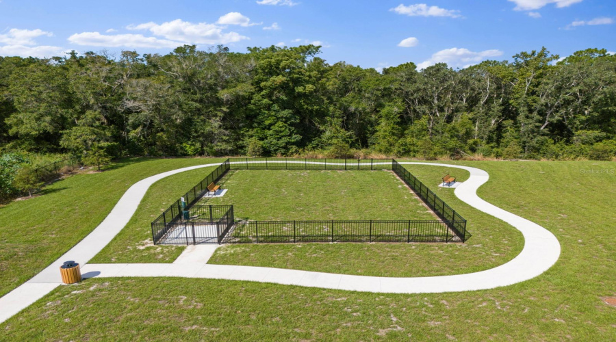 Gardenia Reserve Community Dog Park (Aerial View)