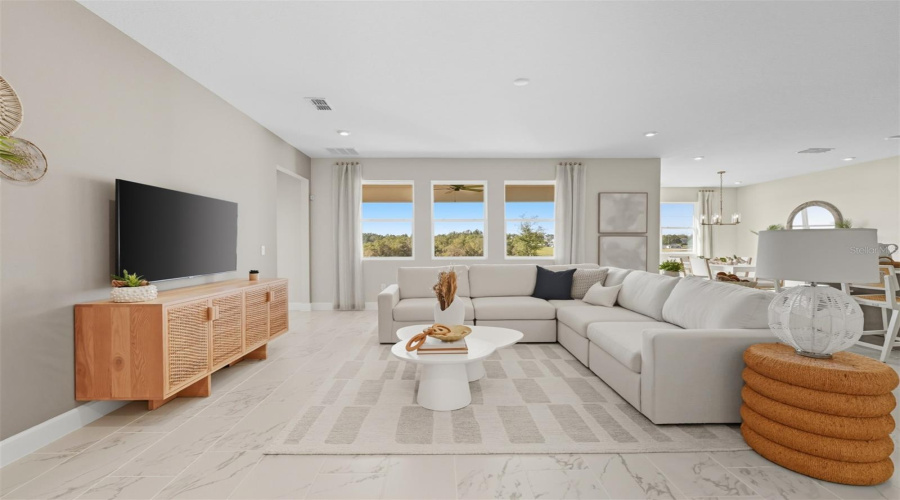 Waterbrooke Dahlia Model Great Room