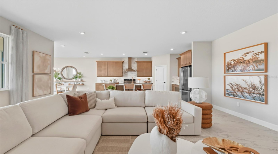 Waterbrooke Dahlia Model Great Room