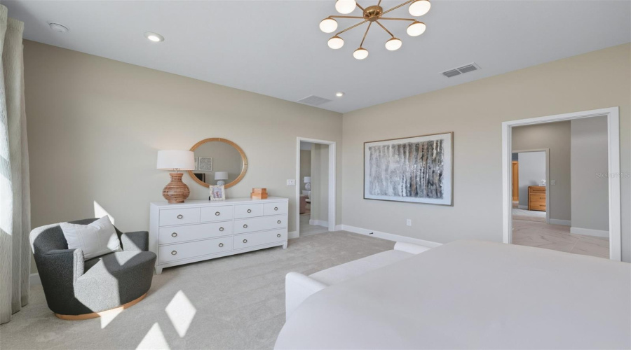 Waterbrooke Dahlia Model Primary Bedroom