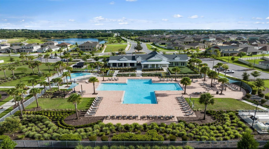 Waterbrooke Community Pool (Aerial View)