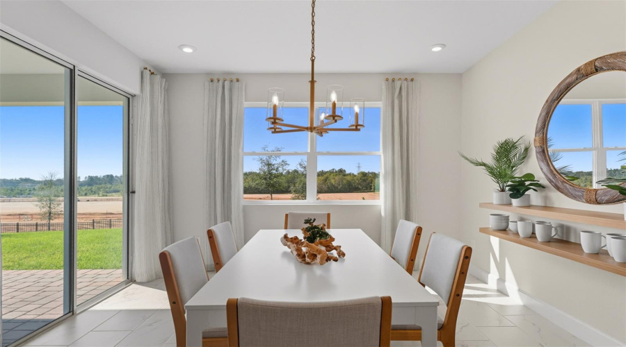 Waterbrooke Dahlia Model Dining Room