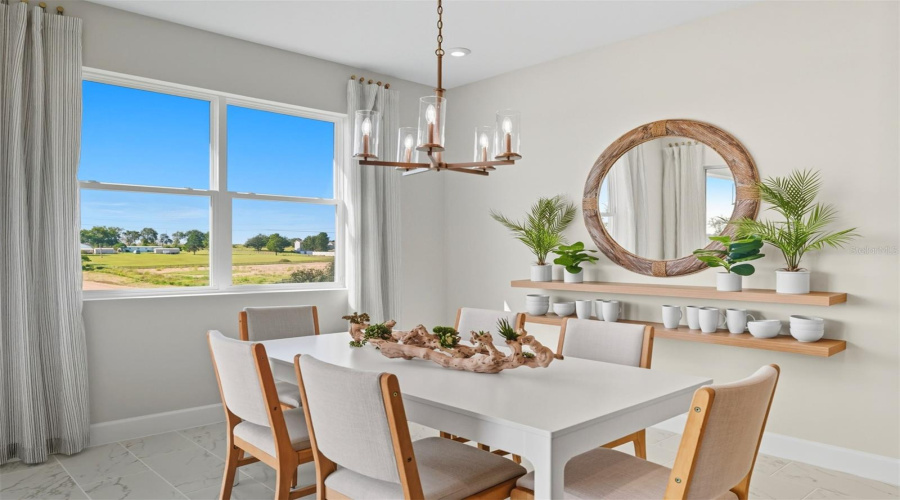 Waterbrooke Dahlia Model Dining Room