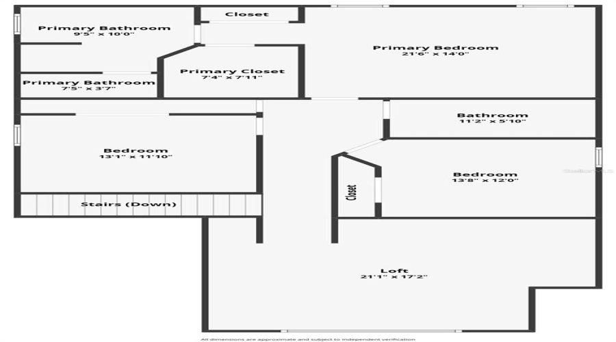 Upstairs Layout