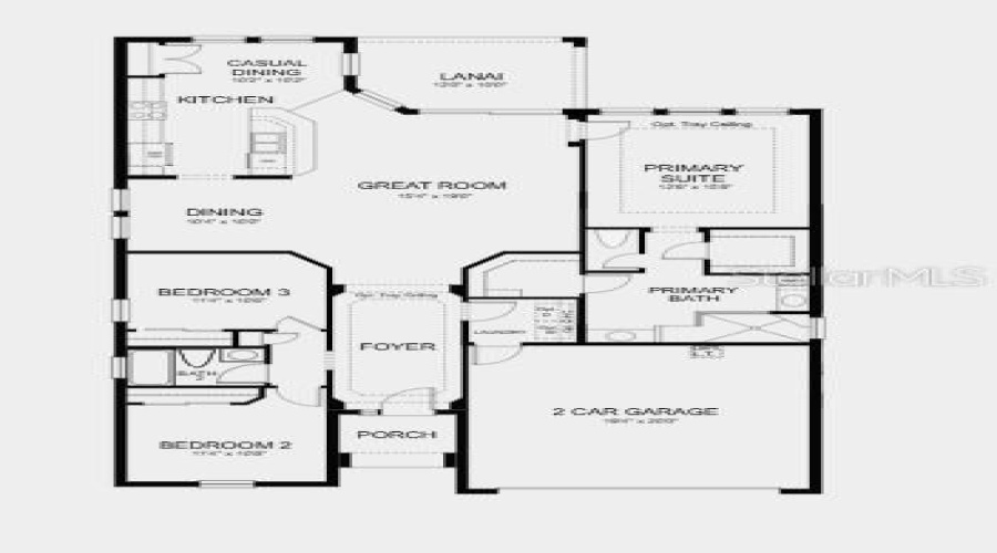 Floor Plan - Additional Highlights Include: 8' Interior Doors, Pendant Light Pkg, And Stainless Steel Undermount Single Bowl Kitchen Sink