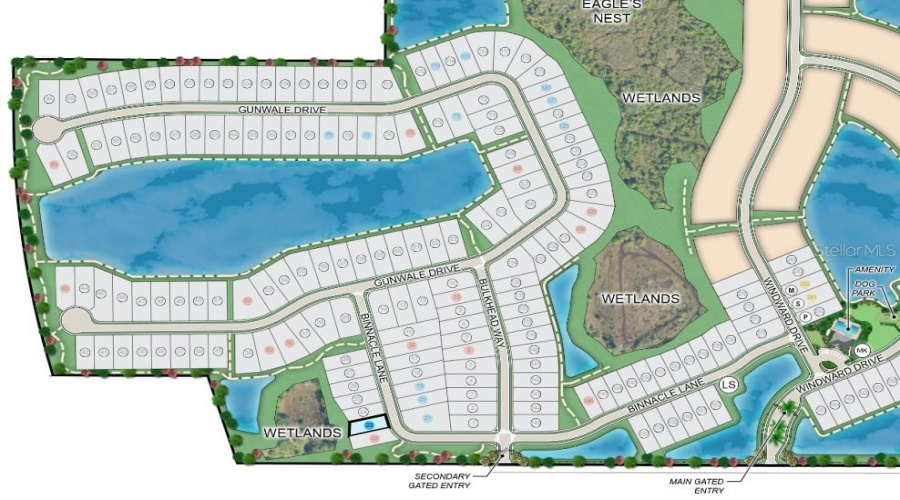 5769 Binnacle Lane Site Map