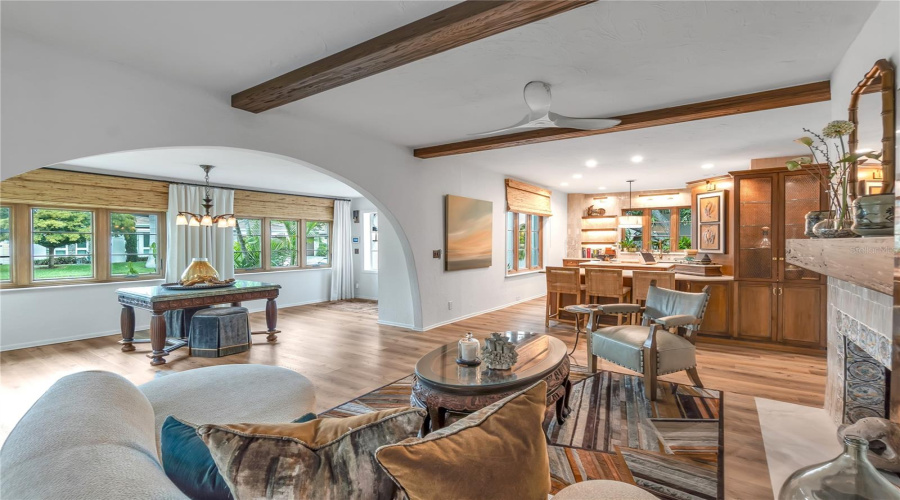 Living Room, Foyer, &Amp; Kitchen