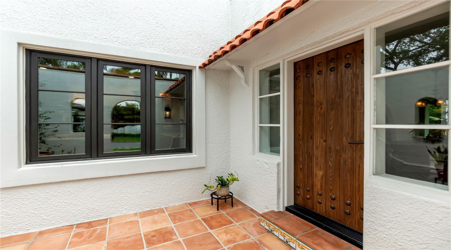 Courtyard Entry
