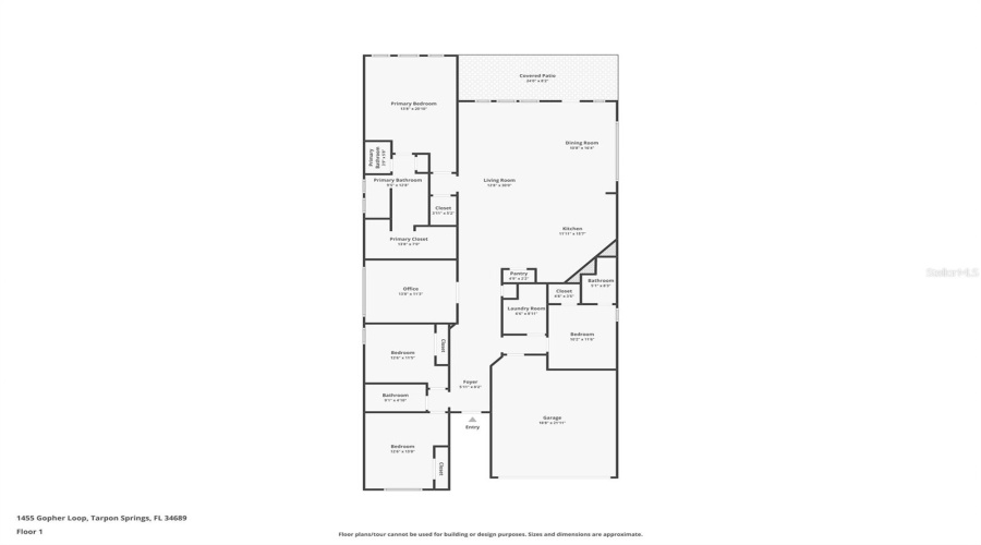 Tarpon Springs, Florida 34689, 4 Bedroom Bedrooms, ,3 Bathroombathrooms,Residential,For Sale,Gopher,0,Mfrtb8502956