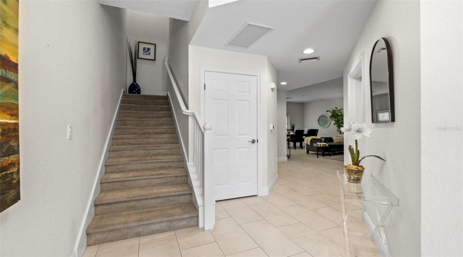 Stairs To Second Floor