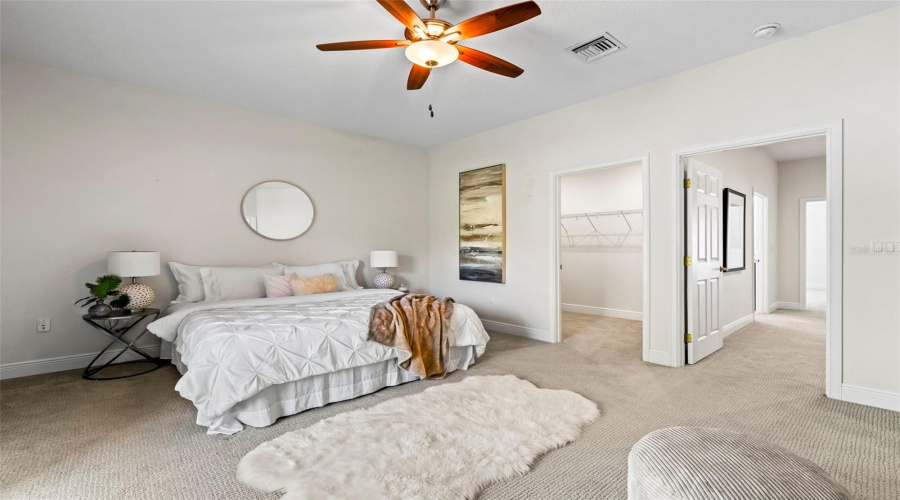 Spacious Primary Bedroom