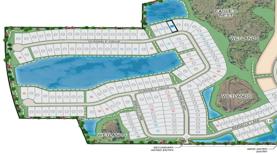5441 Gunwale Drive Site Map