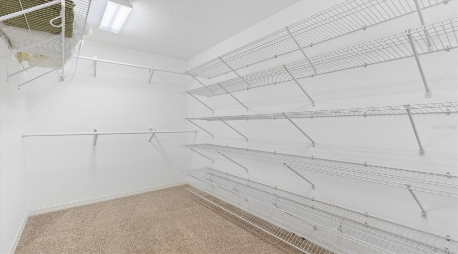 Primary Walk-In Closet