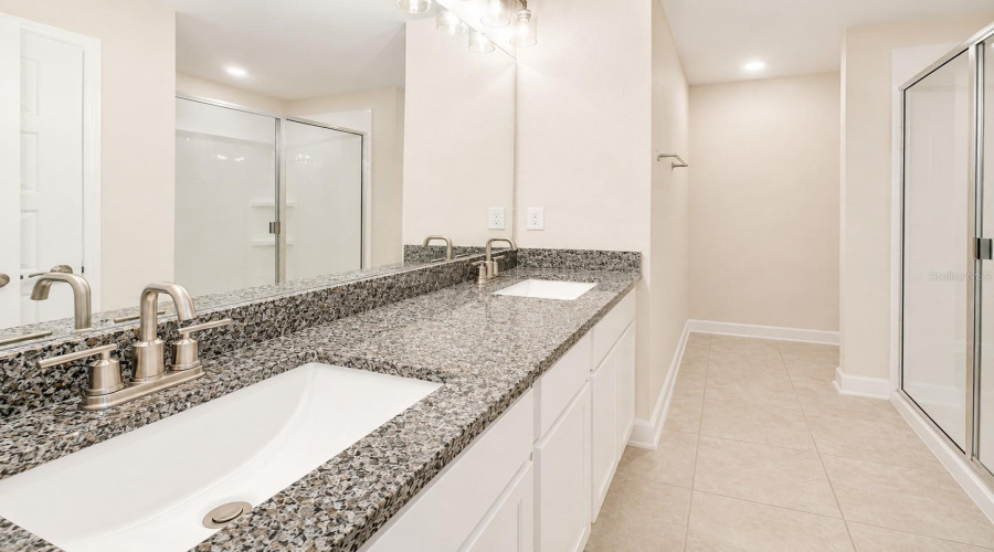 Owner Bathroom Double Sink