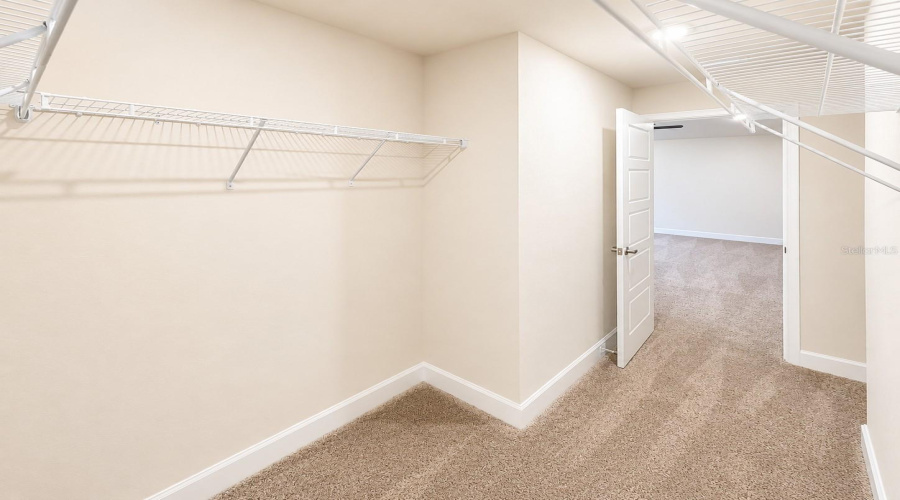 Owner Suite Walking Closet