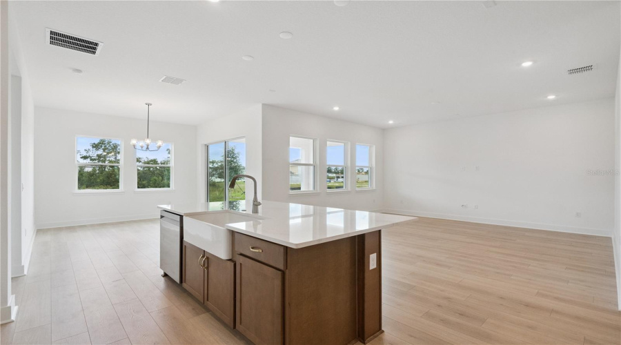 Living, Kitchen And Dining