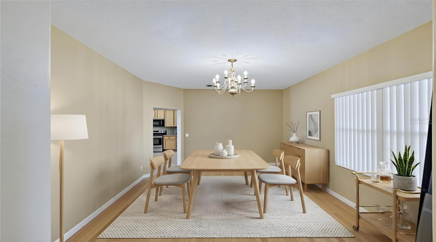 Dining Room - Virtually Staged
